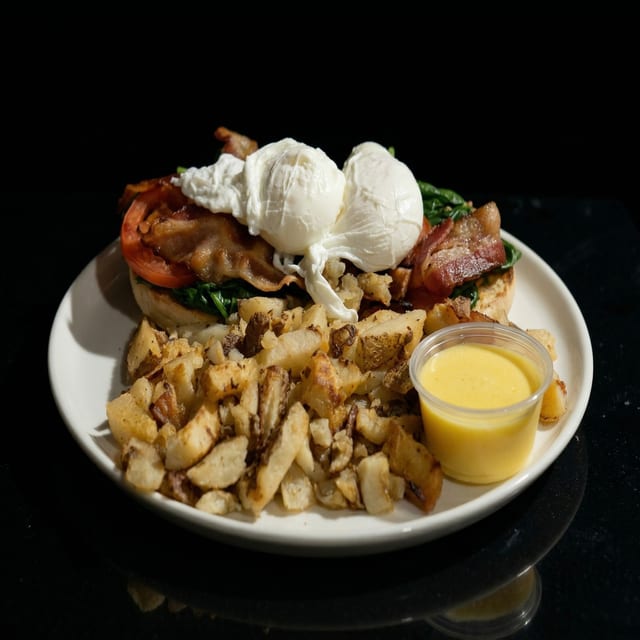 Eggs Florentine.