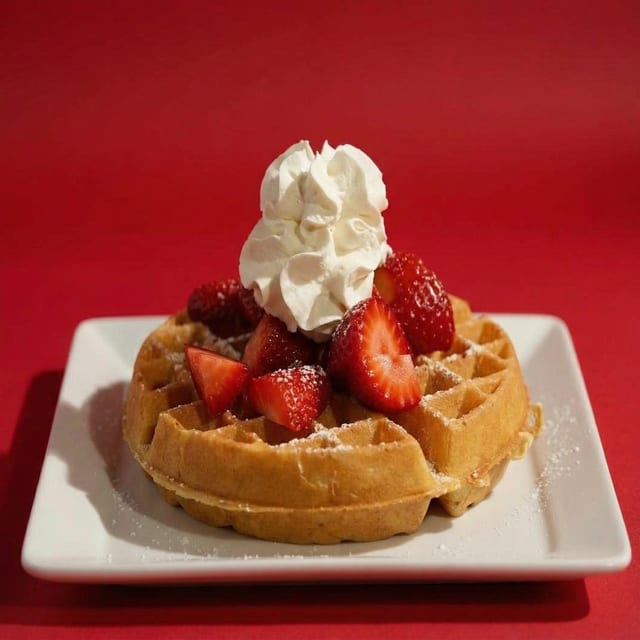Strawberry Waffle.