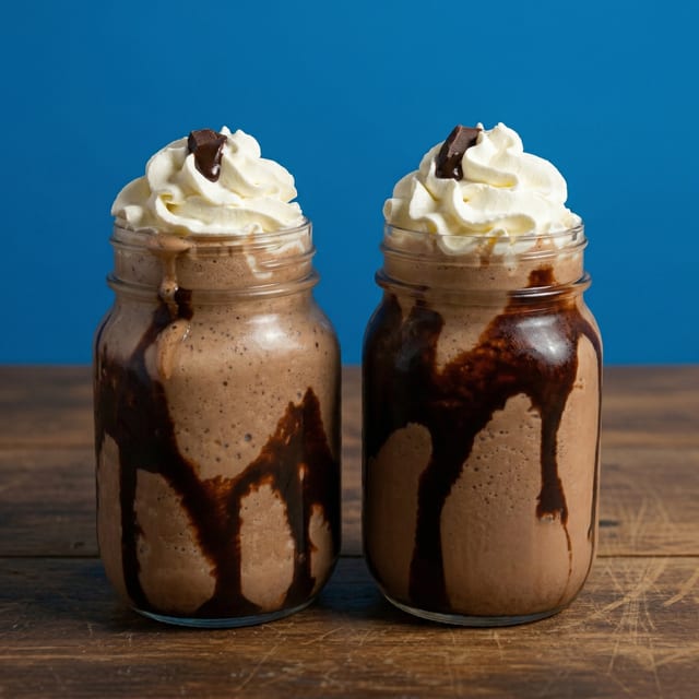 Frozen Mocha Frappuccino Drink.