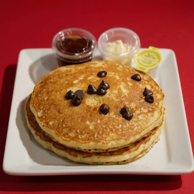 Chocolate Chip Pancakes.