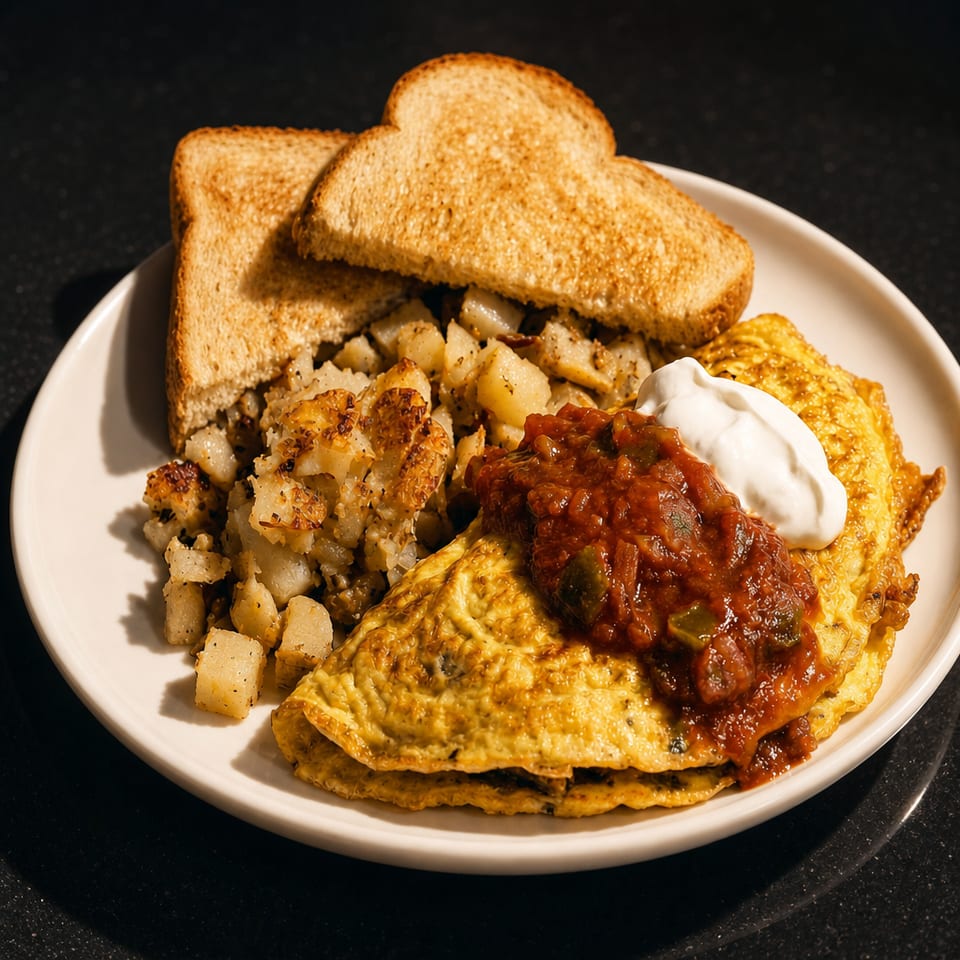 Tex Mex Omelette.