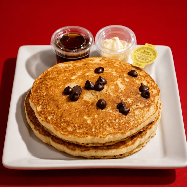 Chocolate Chip Pancakes.