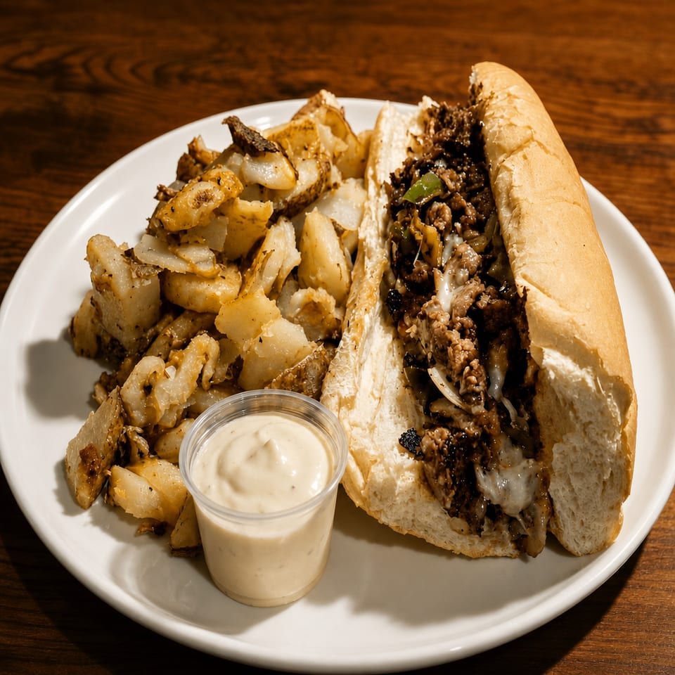 Steak Sandwich.
