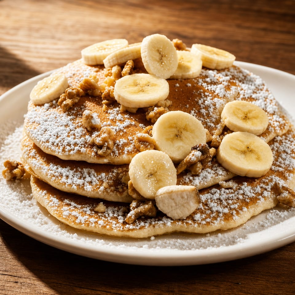 Banana Nut Pancakes.